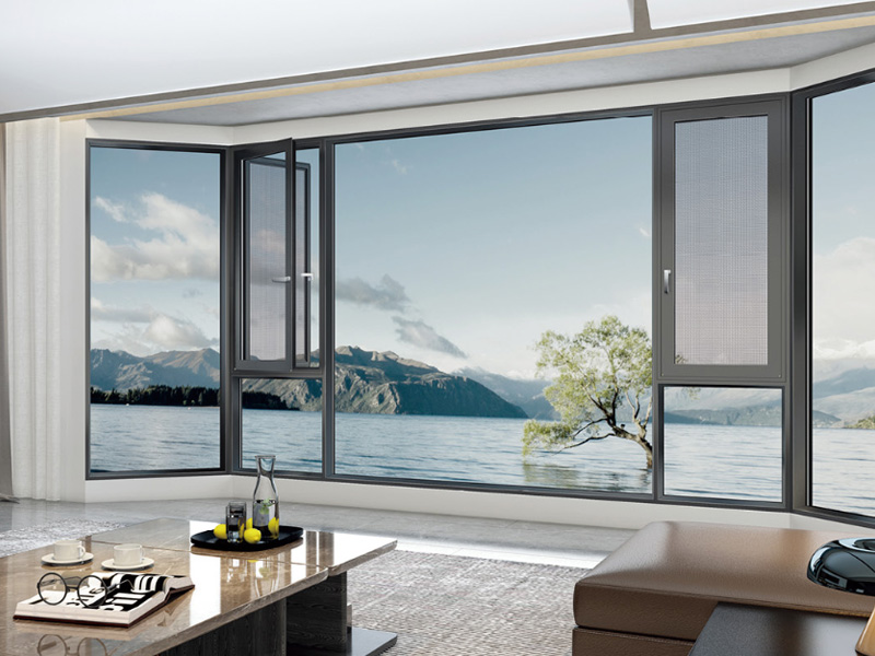 110/120斷橋窗紗一體平開窗(爆款)